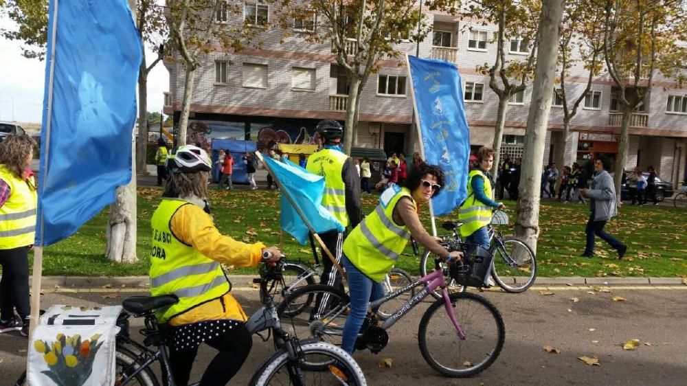 Marcha solidaria en San José Obrero