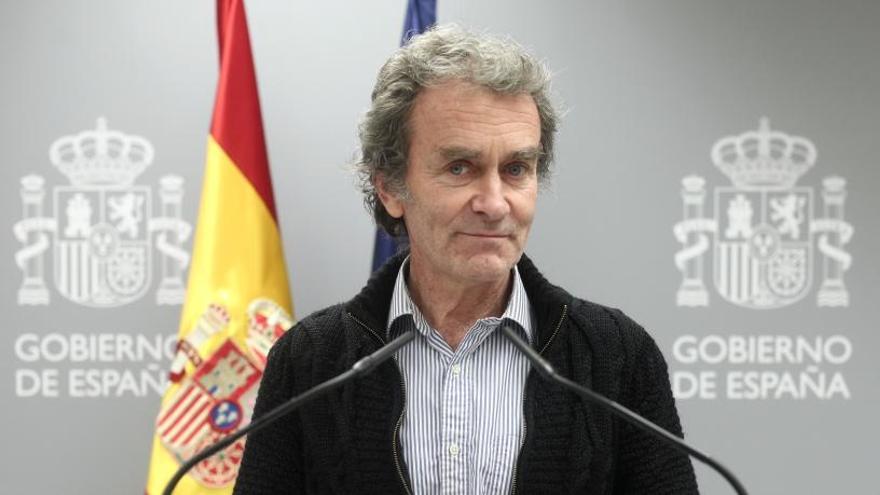 Fernando Simón va anunciar el balanç i les mesures preses pel ministeri.