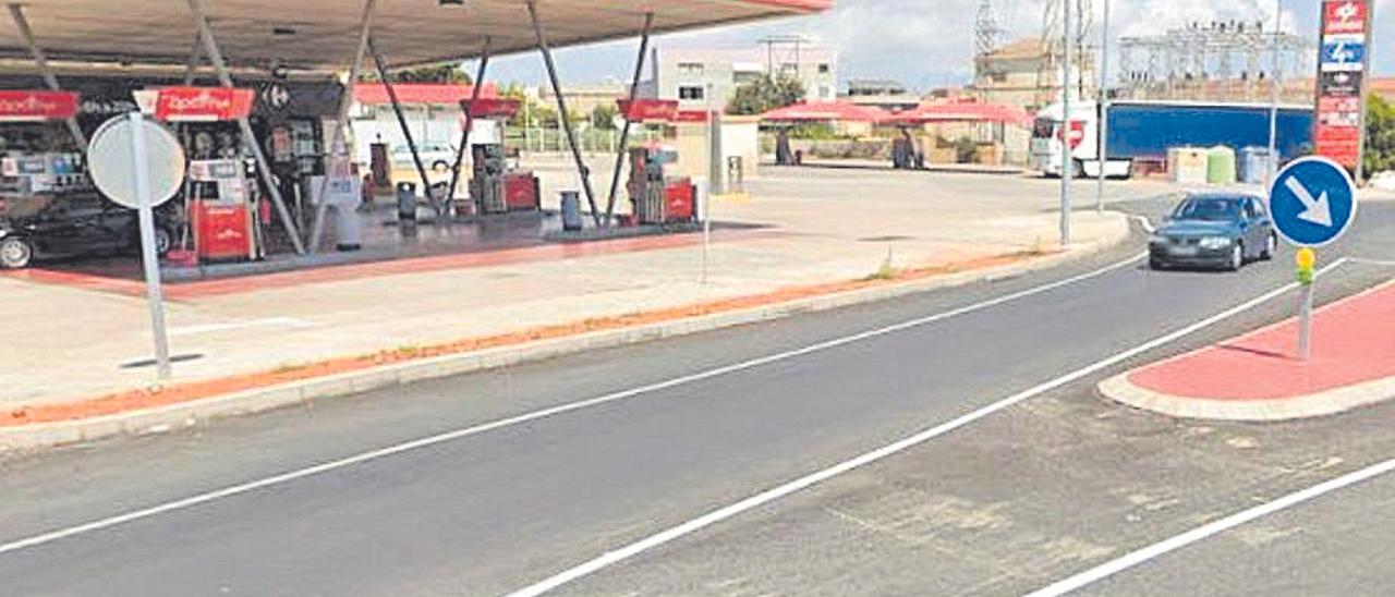 Imagen de la gasolinera que sufrió el atraco.