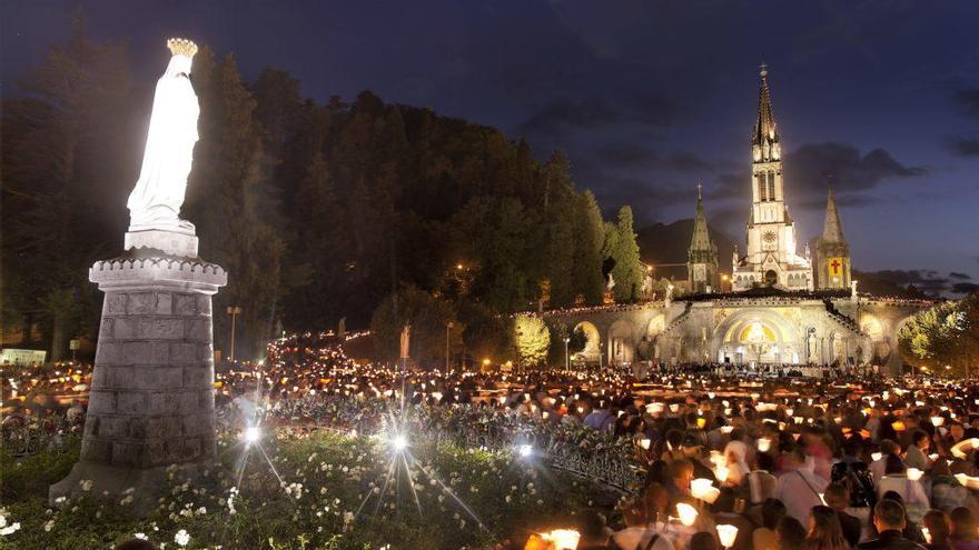 El santuari de Lourdes.