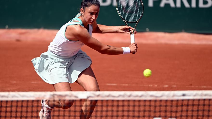 Sara Sorribes progresa adecuadamente en Roland Garros