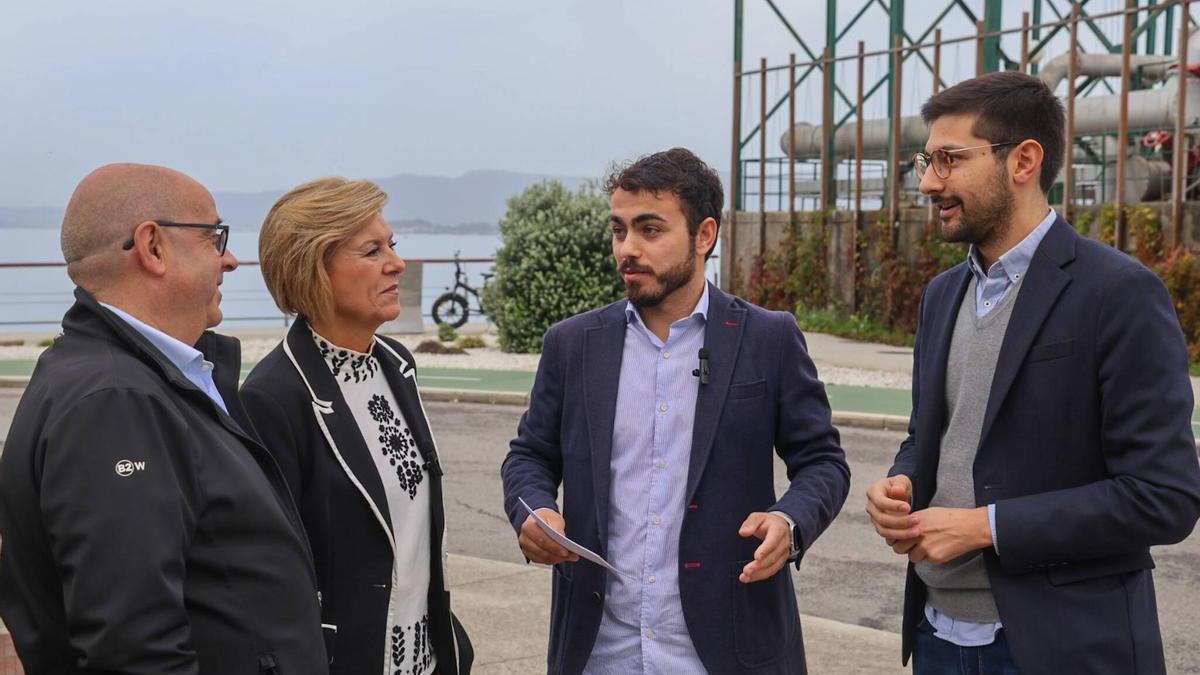 Granja y otros responsables del PP en una foto de archivo.
