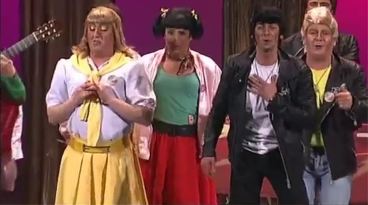 ’Chirigota’ de ’Los de gris’ dedicada a Catalunya