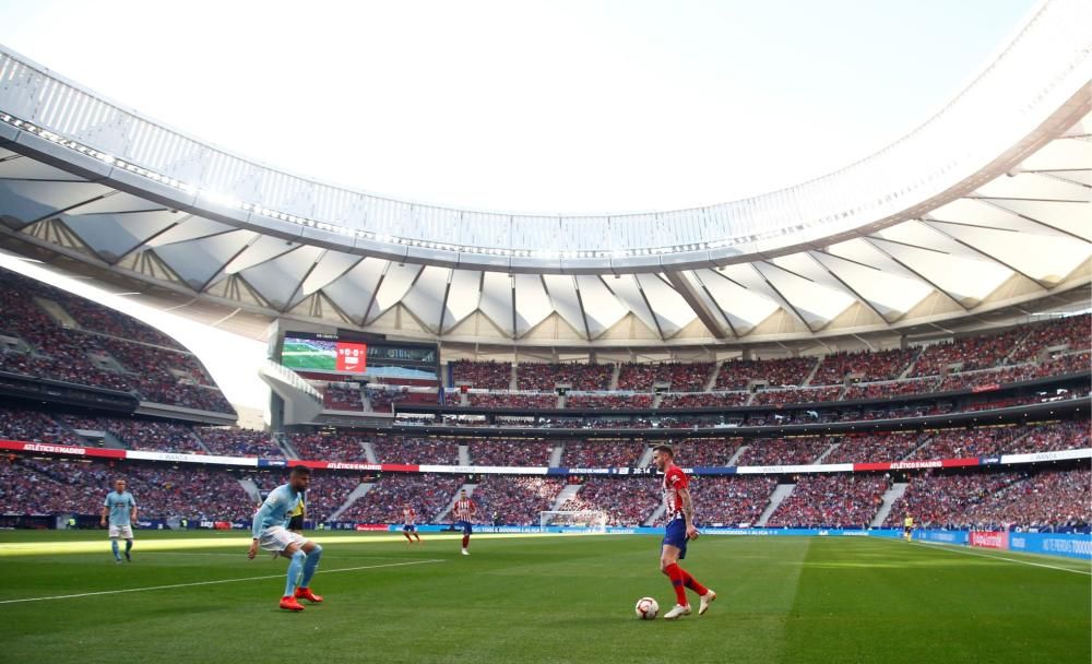 Las mejores imágenes del Atleti - Celta. // EFE | Reuters
