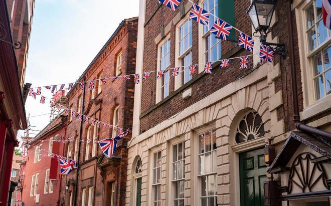 Fachadas de las calles de Whitby