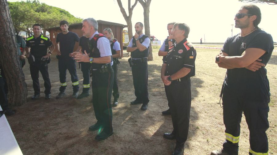 Busquen un desaparegut a la platja de s'Abanell de Blanes