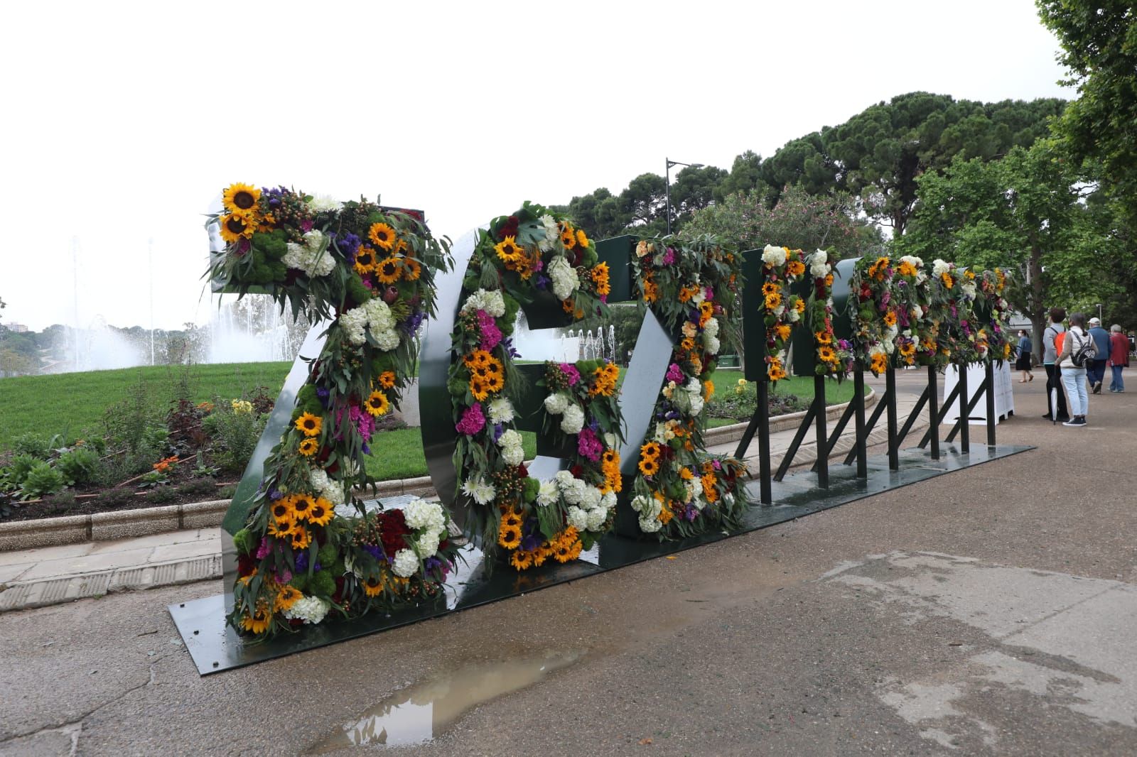 Inauguración del ZGZ Florece