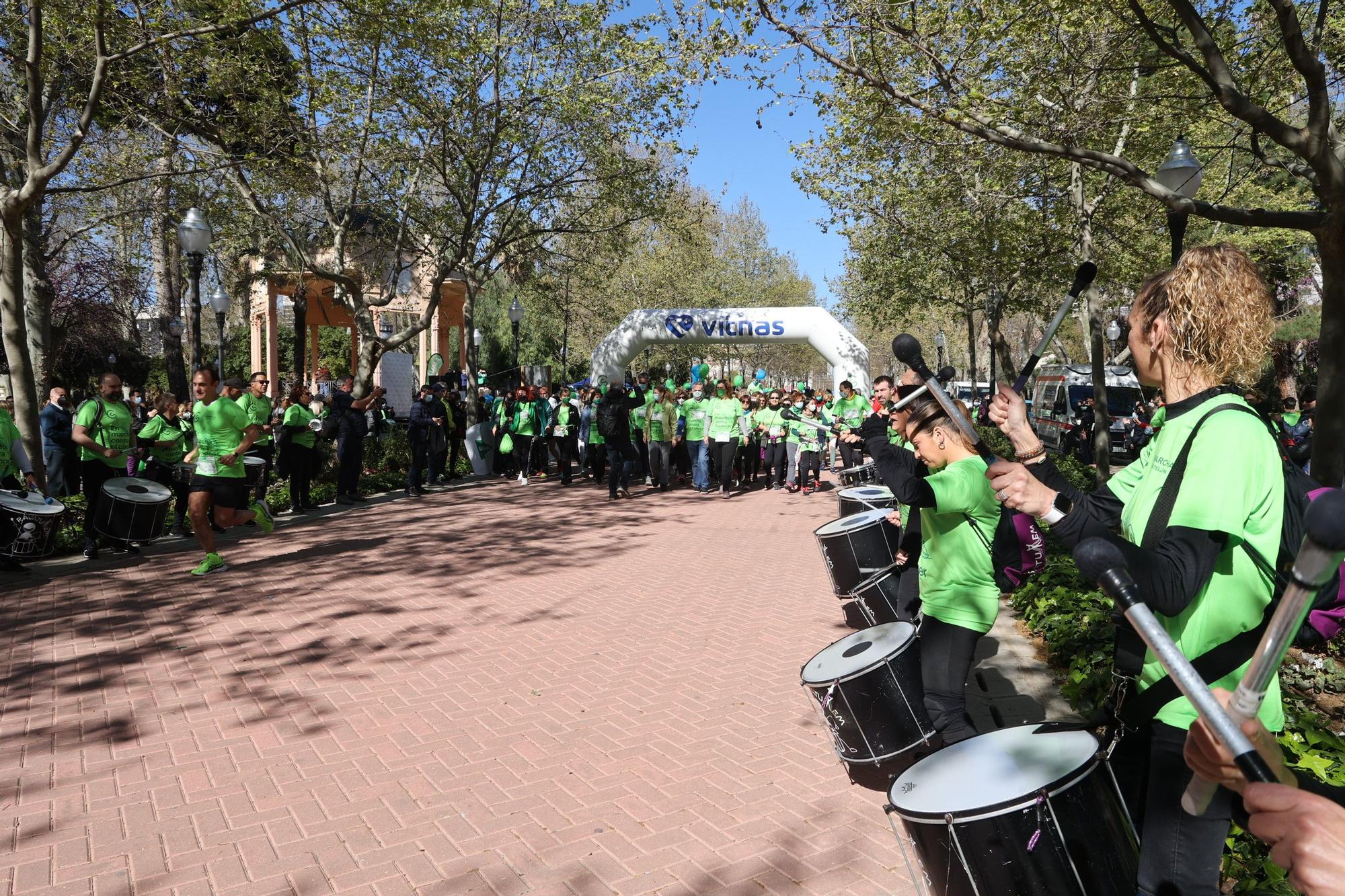 Búscate en la marcha verde contra el cáncer de Castellón