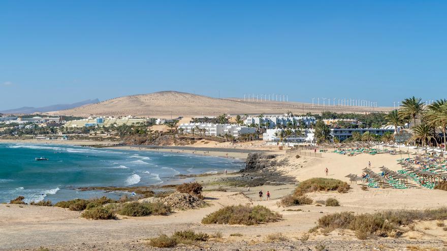 Playa de Costa Calma, en Fuerteventura.