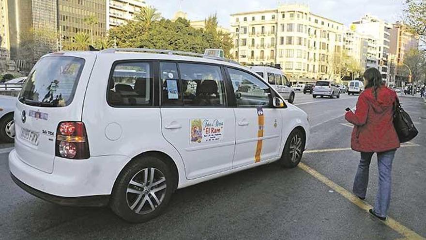 Los taxis adaptados escasean en la ciudad de Palma.