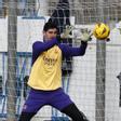 Courtois se suma al trabajo de porteros