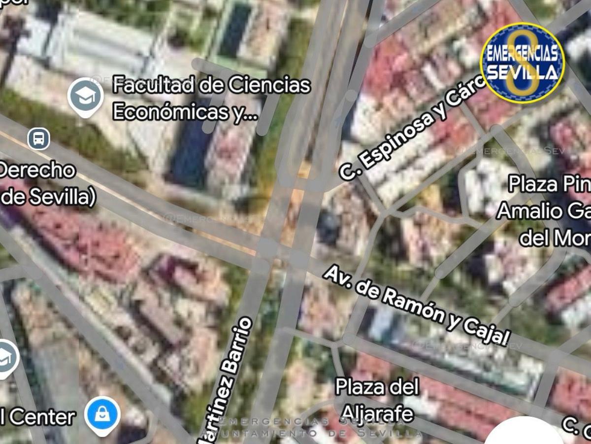 Punto donde se ha producido el accidente