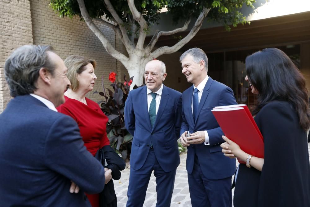 Acto de bienvenida a los miembros del jurado de los Jaume I