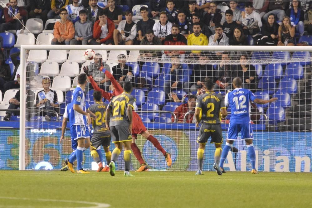 El Dépor cae goleado ante Las Palmas