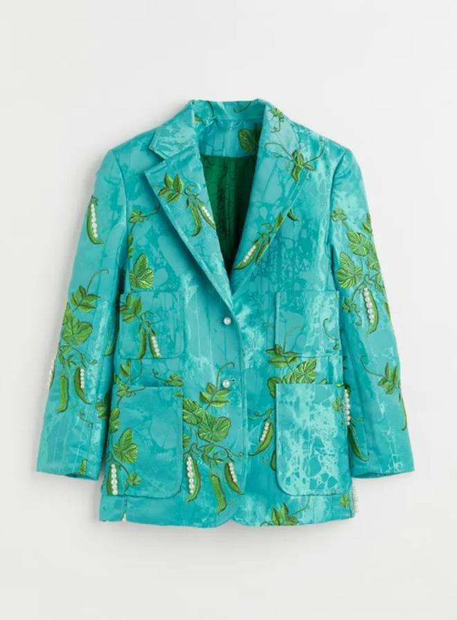 Chaqueta turquesa de H&amp;M