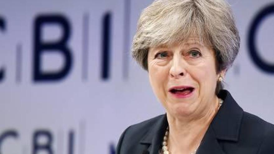 La primera ministra britànica, Theresa May, ja ha fixat el Brexit