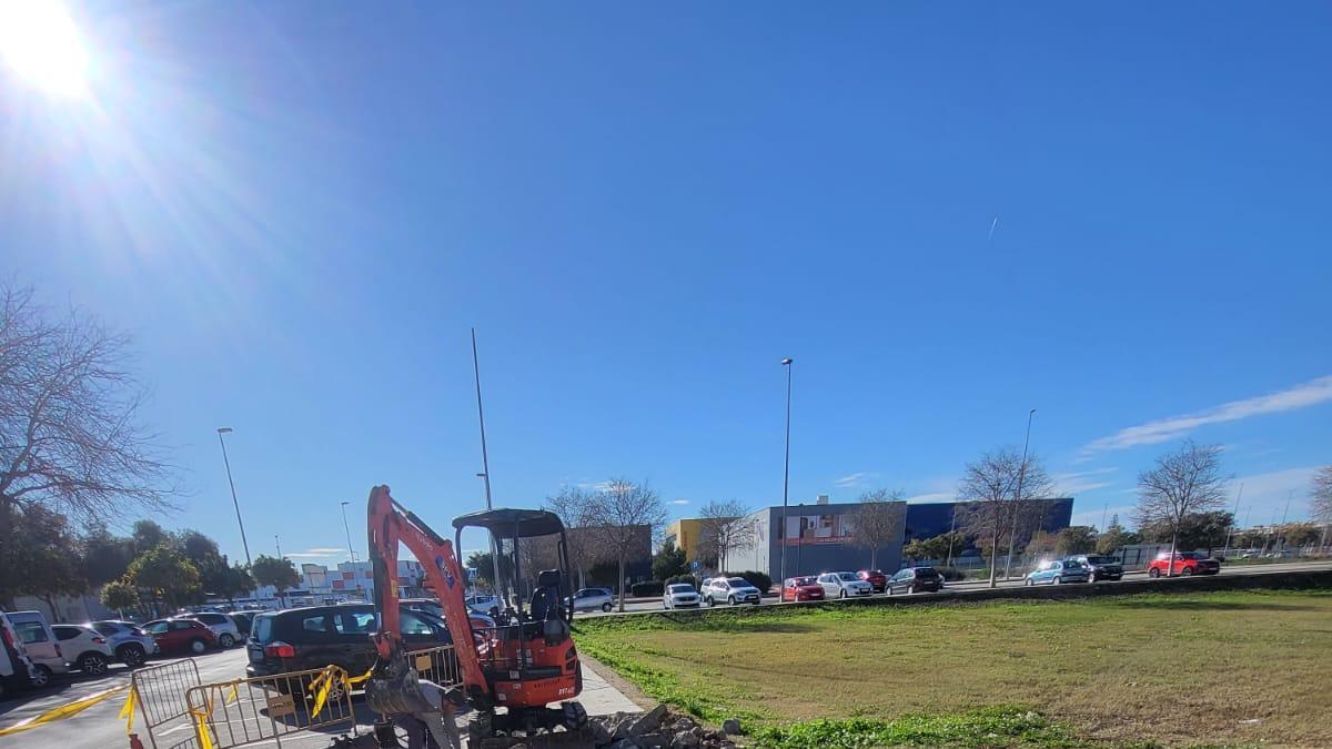 Uno de los solares que se destinarán a aparcamientos.