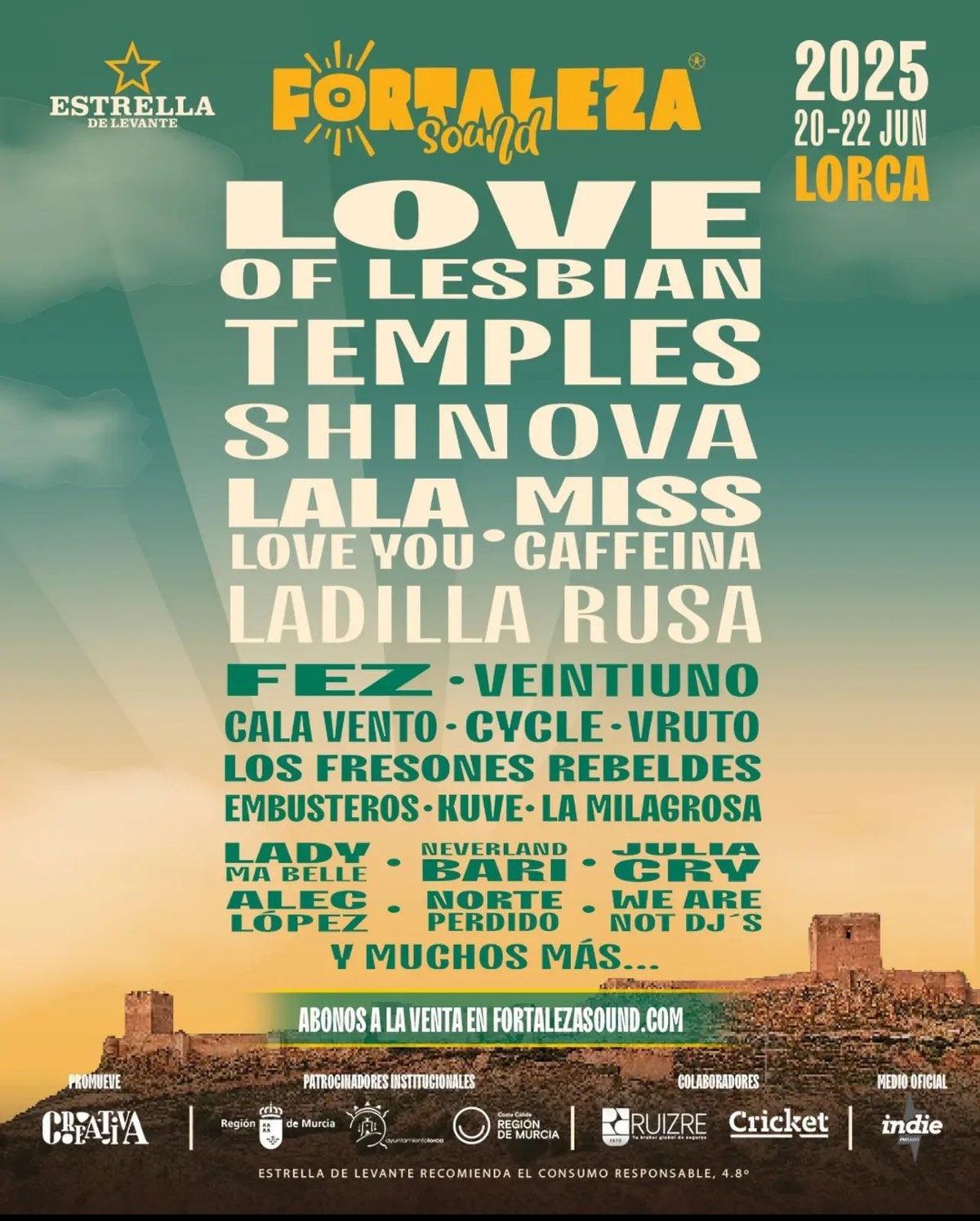Cartel del Fortaleza Sound 2025