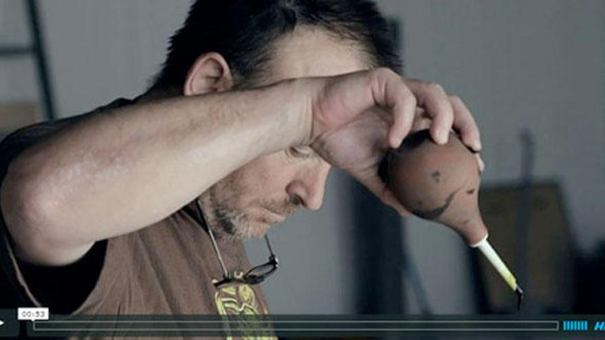 Imagen del vídeo de la campaña del Gob y Miquel Barceló