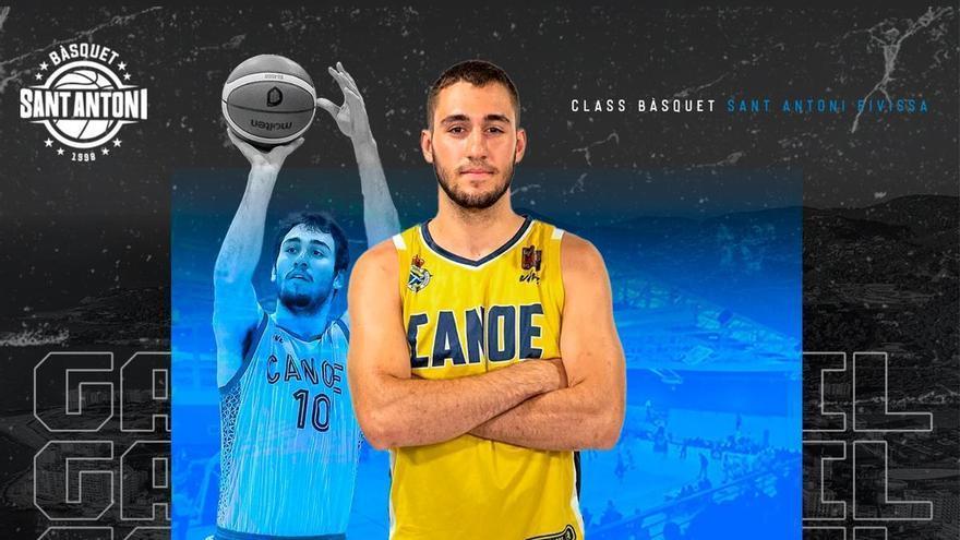 Baloncesto: Gabriel Gil, nuevo refuerzo del CB Sant Antoni para la próxima temporada
