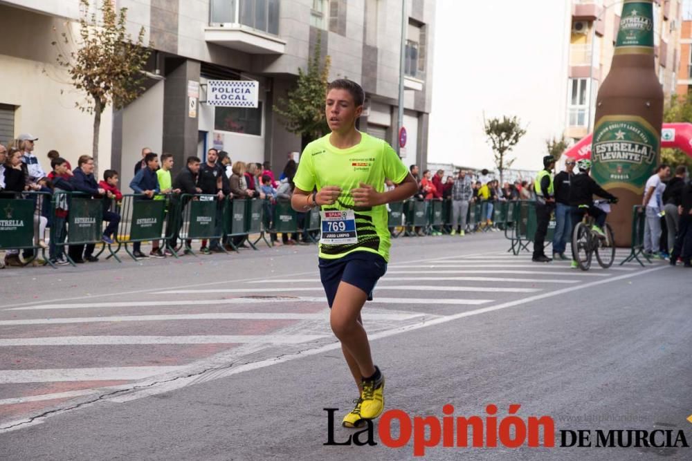 10K de Caravaca de la Cruz (categorías infantiles)