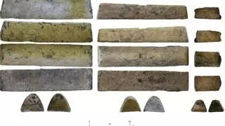 Tres lingotes romanos hallados en Belmez sitúan al Norte como el principal centro de fundición de plomo de Occidente