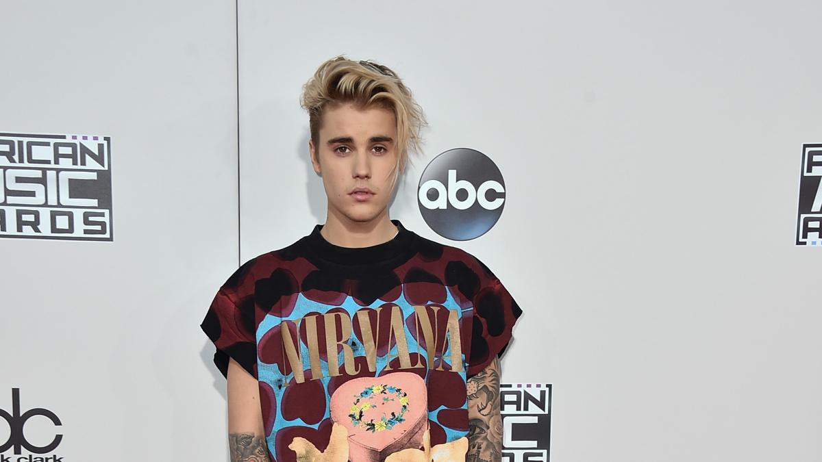 Justin Bieber en los American Music Awards 2015