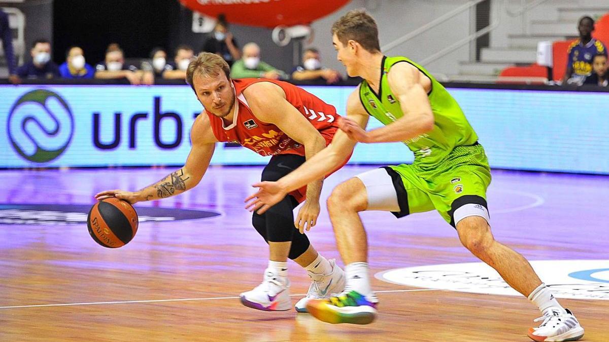 Rafa Luz, en el partido en el Palacio ante el Urbas Fuenlabrada.