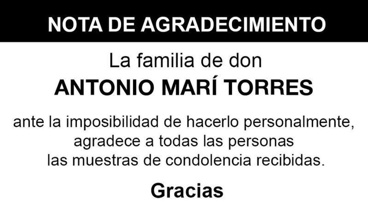 Nota Antonio Marí Torres