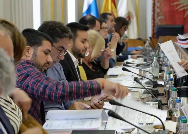Pleno del Ayuntamiento de Las Palmas de Gran Canaria