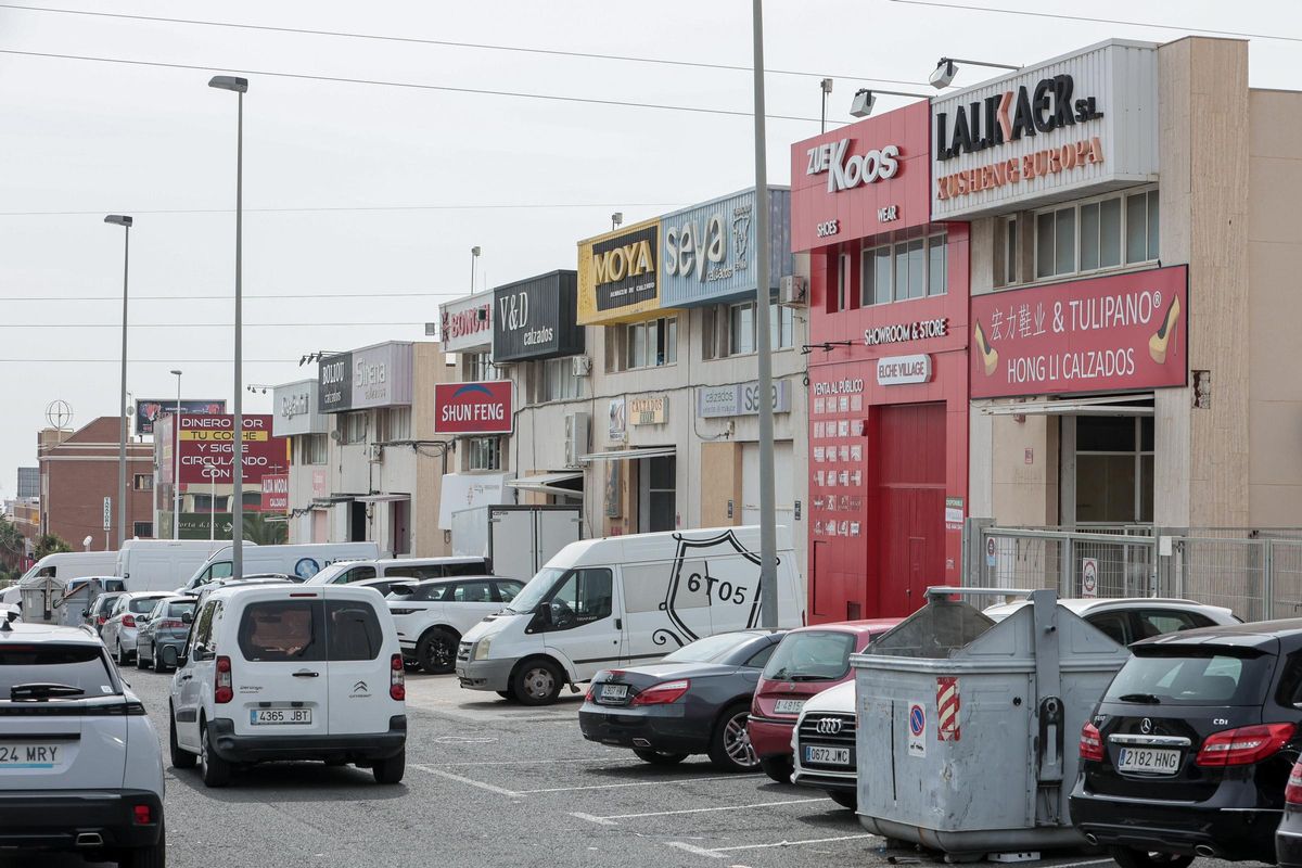 Polígono industrial de Carrús, en Elche, en una imagen de archivo