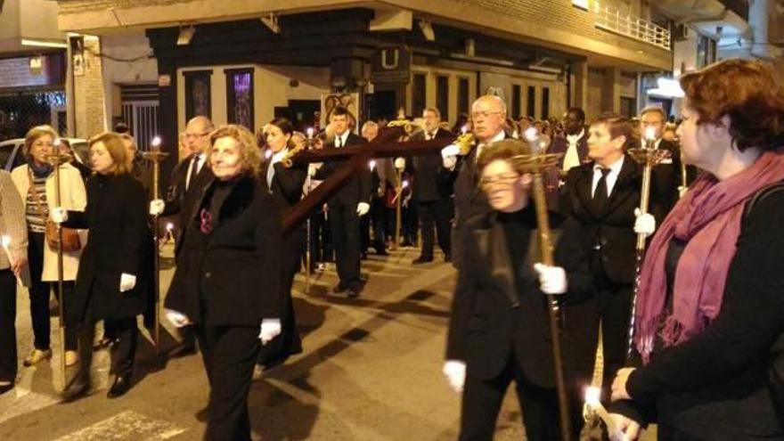 La Convocatoria es la procesión más austera en Santa Pola.