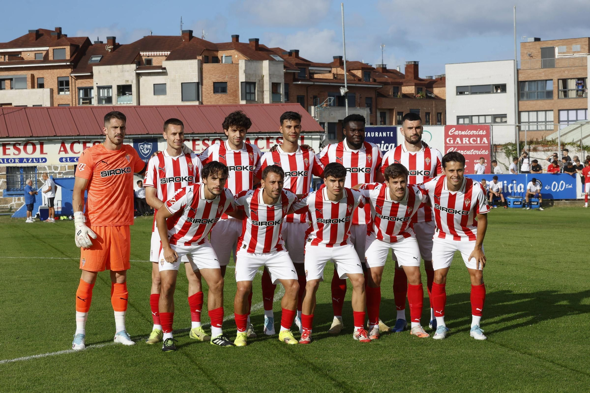 EN IMÁGENES: así fue el choque entre el Sporting y el Marino de Luanco