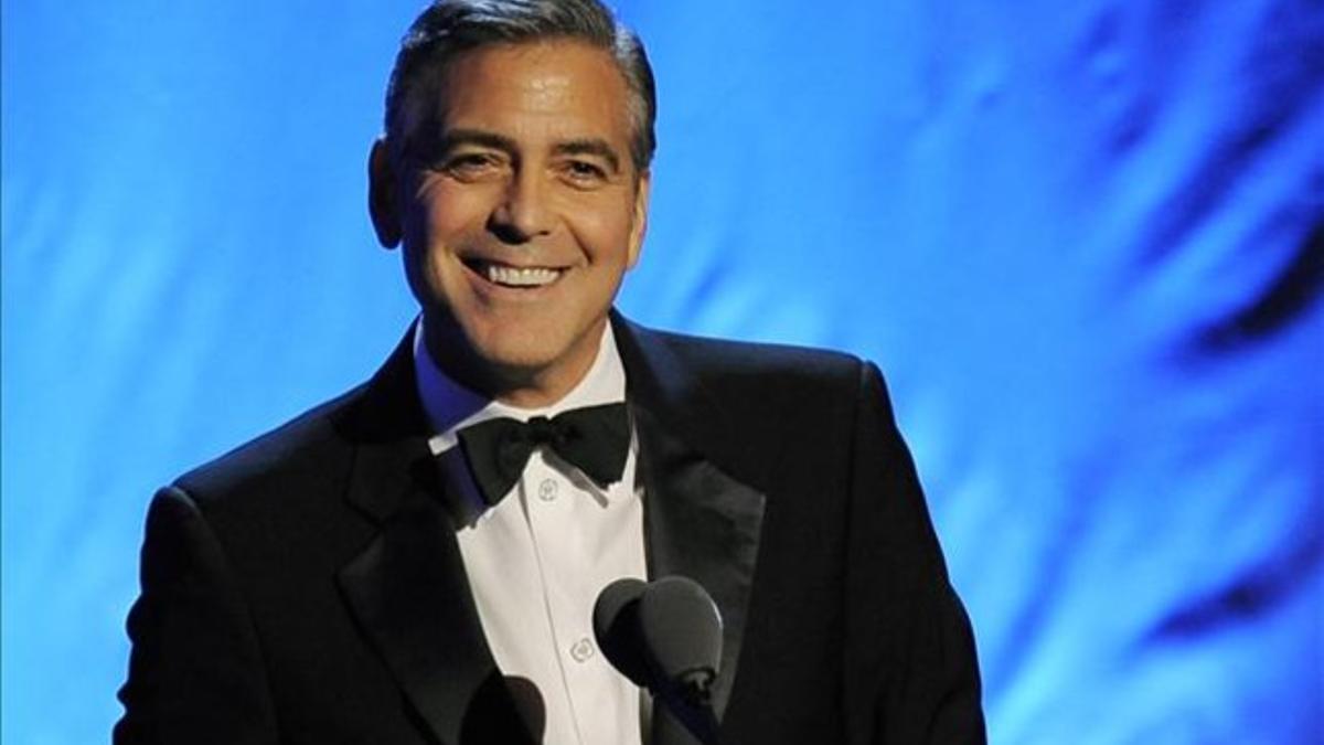 El actor George Clooney.