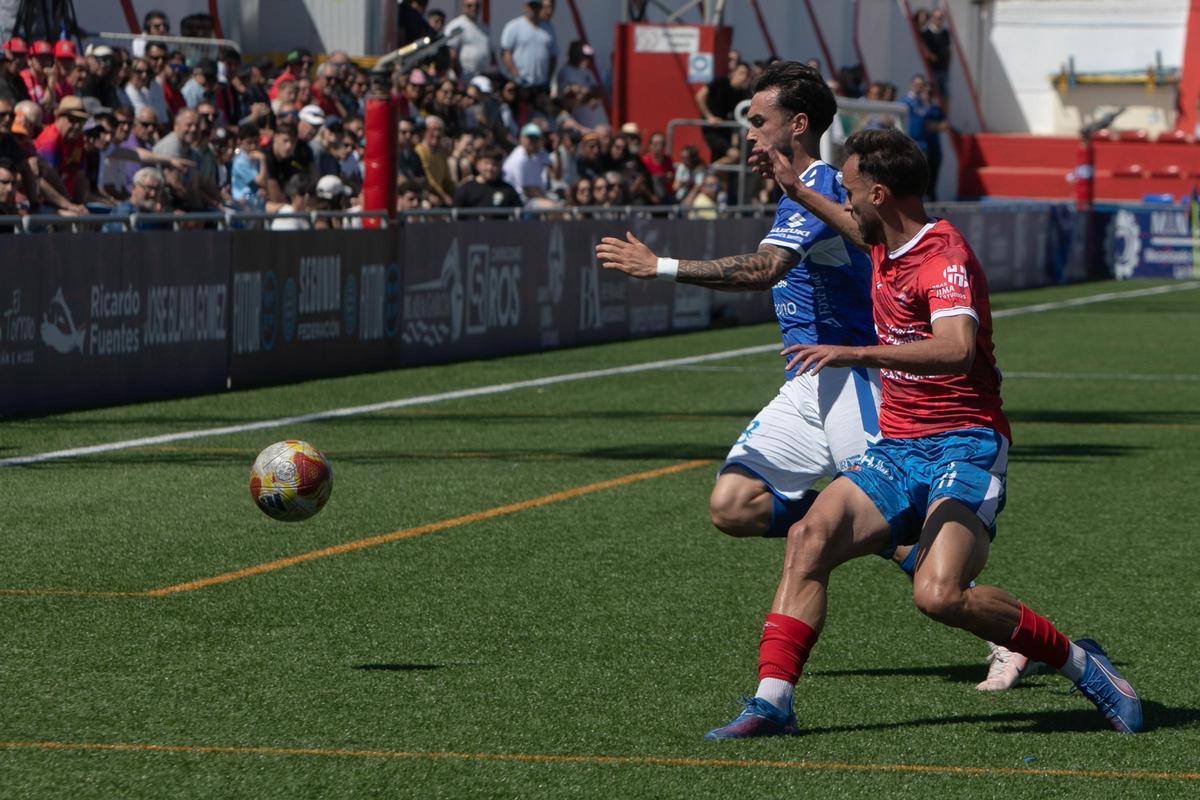 El partido entre la Deportiva Minera y el Xerez Deportivo, en imágenes