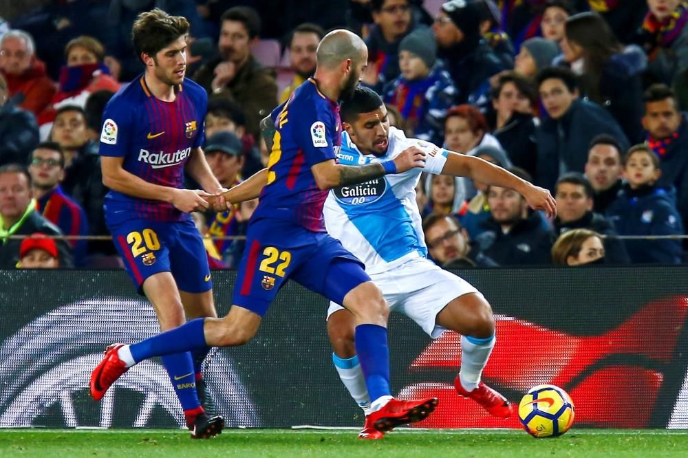 El Dépor sale goleado del Camp Nou