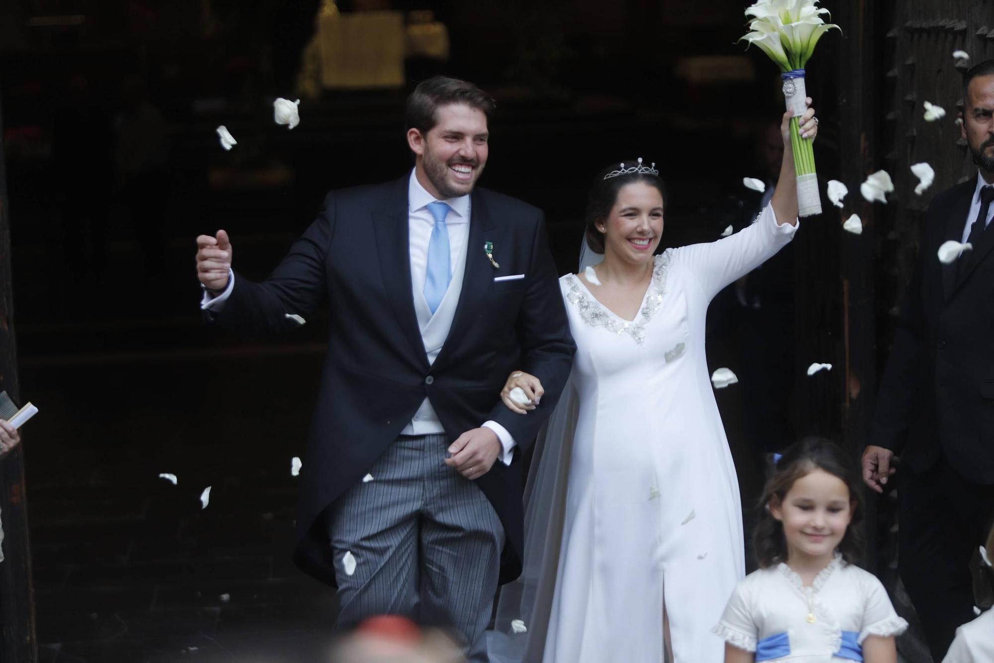 El príncipe Louis Nicolas Crépy de Orleans y Carolina Torio se casan en València