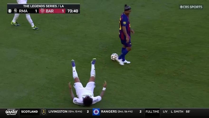 Así fue el 'encontronazo' de Ronaldinho que termina con Marcelo por los suelos
