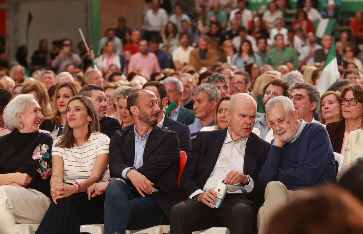 Las imágenes del cierre de campaña en Andalucía