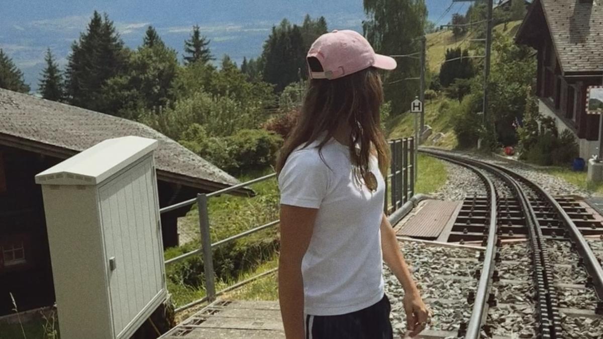 Aitana Bonmatí, en Suiza durante el día libre