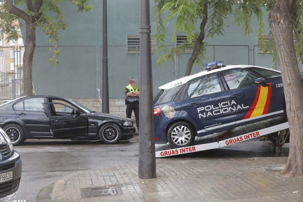 Atropello mortal en una persecución en las 'casitas rosa' de València