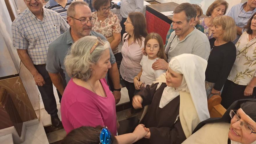 Tres carmelitas murcianas entre la nueva comunidad que ha refundado el convento de Bocairent en Valencia
