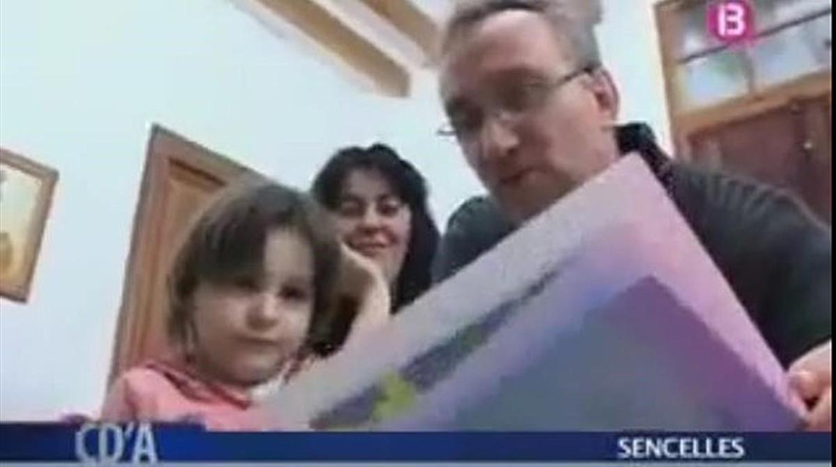 Un reportaje del caso Nadia en la televisión balear en diciembre del 2012.