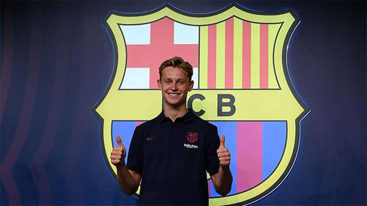 De Jong ya está en Barcelona y visita La Botiga