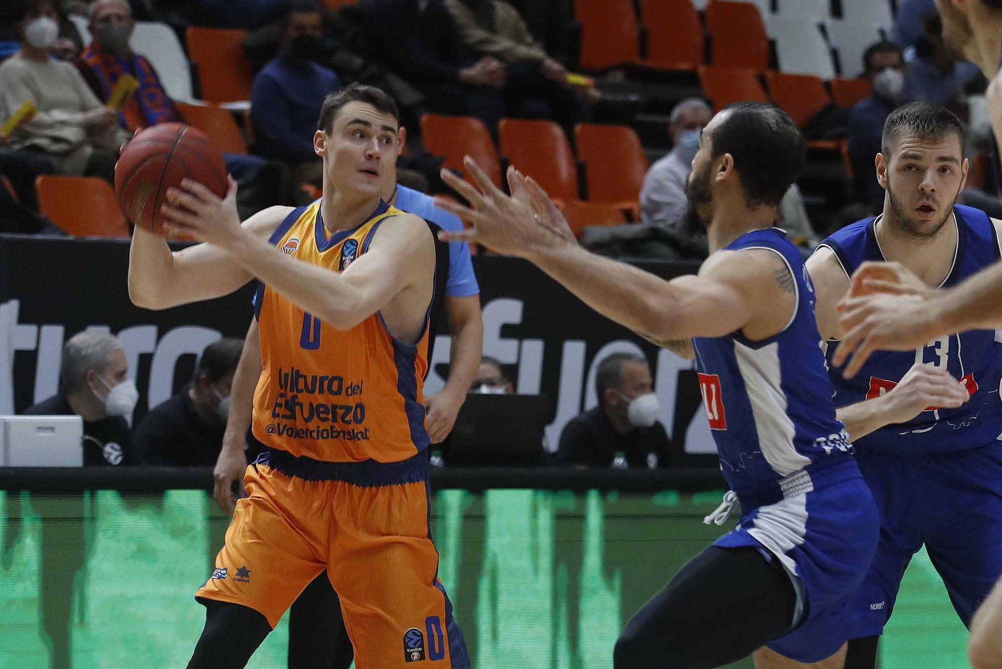 La  victoria de Valencia Basket ante el Buducnost