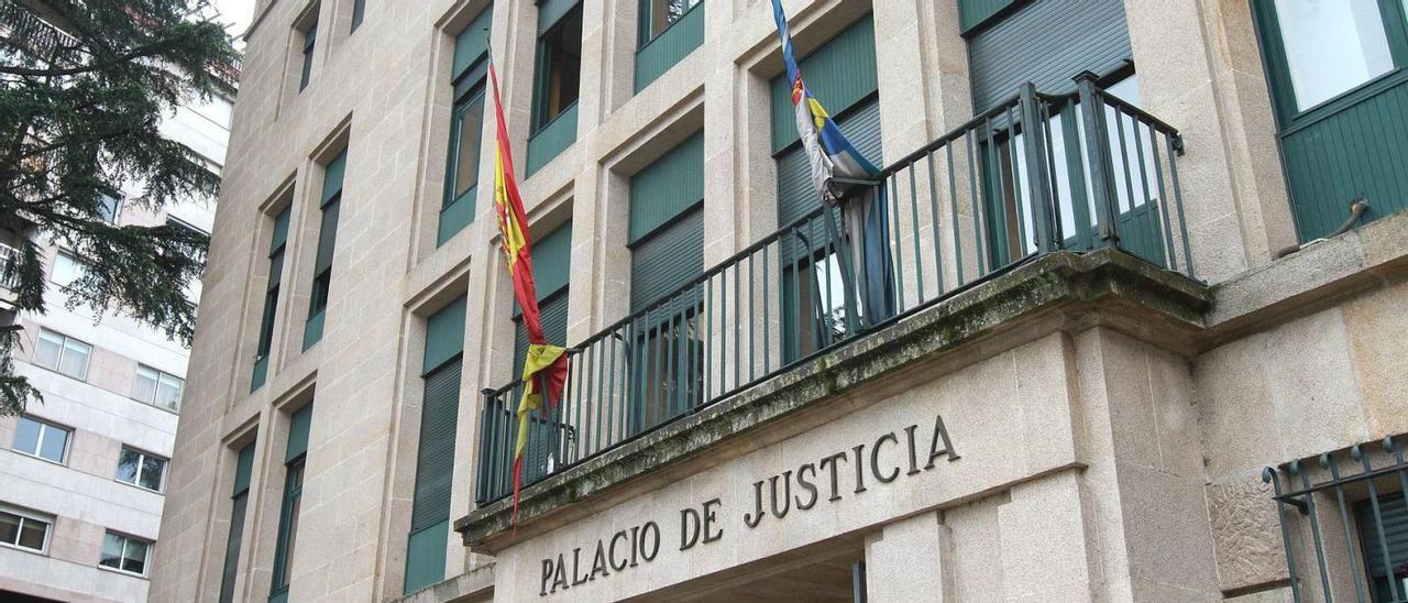 El palacio de justicia de Concepción Arenal es la sede de la Audiencia Provincial de Ourense.   | // IÑAKI OSORIO