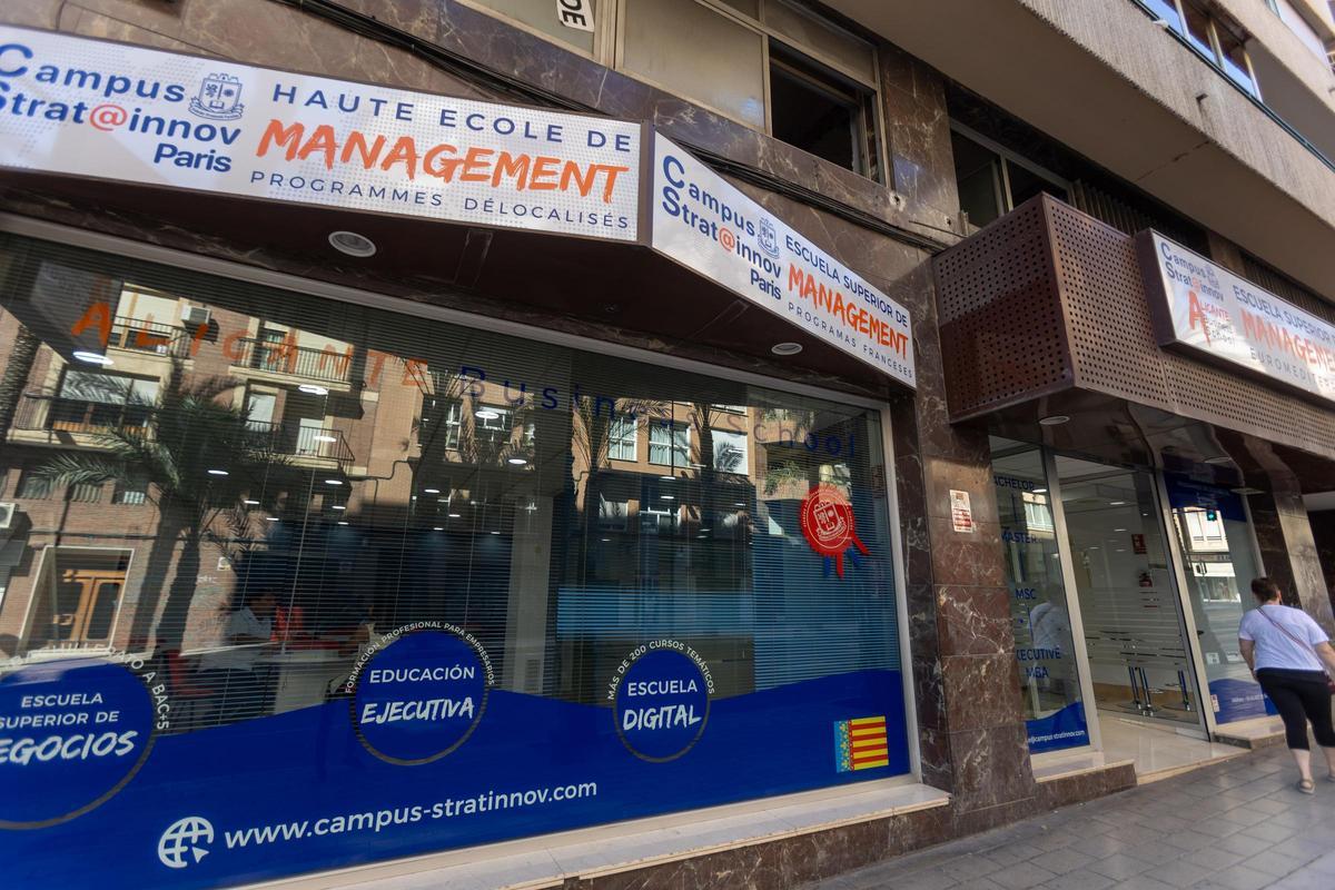Alicante Business School se encuentra en la avenida Pérez Galdós de Alicante