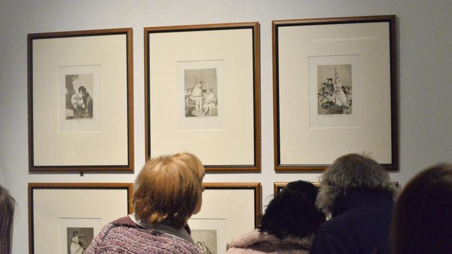 Exposición de Goya en el Valey.