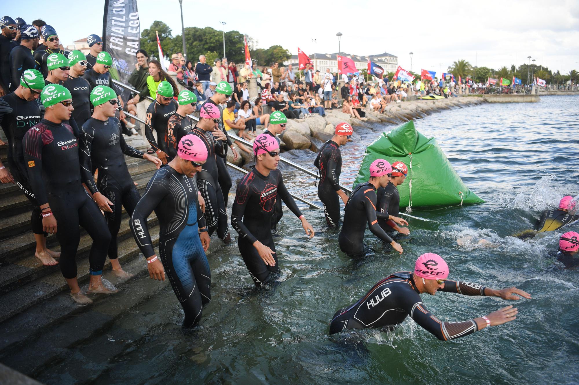 Campeonato de España de clubes de triatlón celebrado en A Coruña