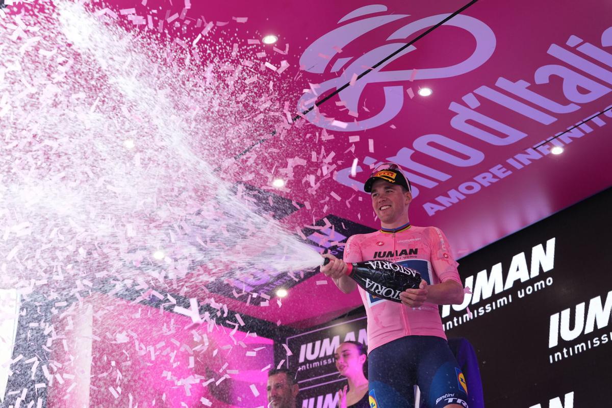 La etapa 5 del Giro de Italia, en imágenes.